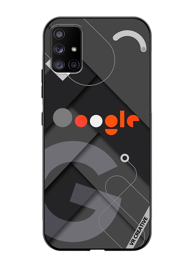 VR CREATIVE Protective Case Cover For Samsung Galaxy A51 5G Google Design Multicolour - Image 1