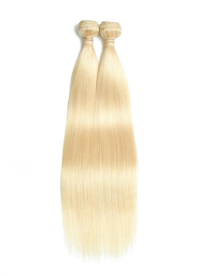 Choshim Hair 34-36Inch Long Silky 613 Straight Hair Bundles 10A Grade 100% Unprocessed Virgin Human Hair Very Long and Soft Blonde Hair Wefts(34inches, 100grams) - Image 3