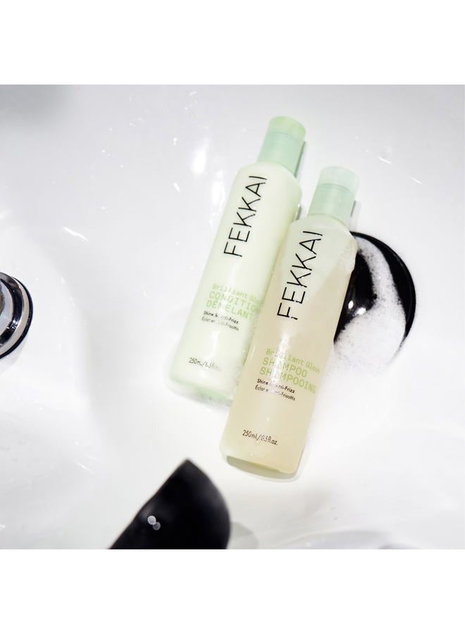 Fekkai Brilliant Gloss Shampoo - 1 Liter - Transforms Hair with 4X Shine - Free of Sulfates, Parabens, Phthalates - Vegan, Cruelty-Free - Image 3