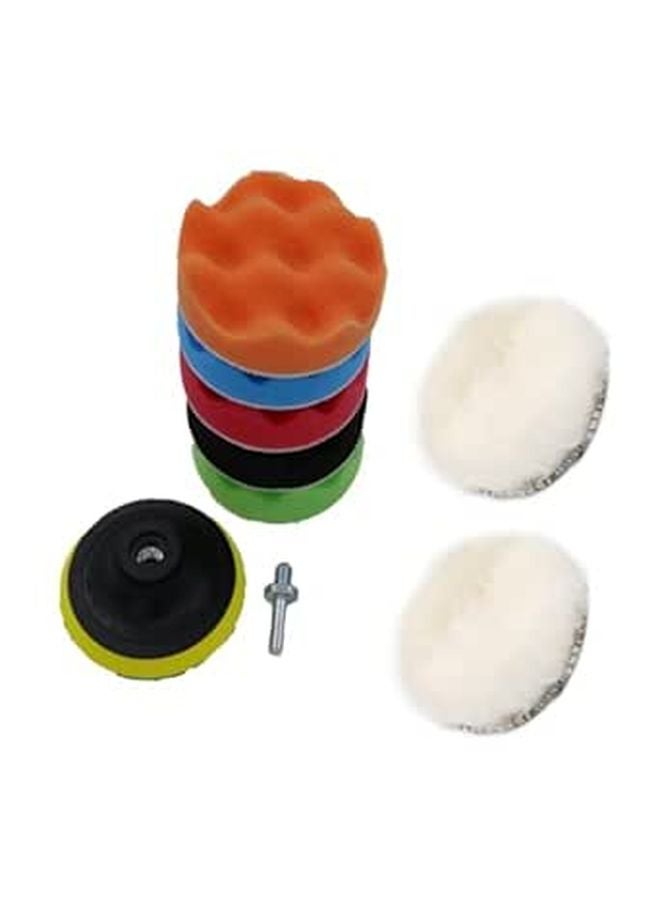 9Pcs Car Polishing Discs Buffing Pad Kit For Waxing And Sealing Complete Detailing Set - Image 1