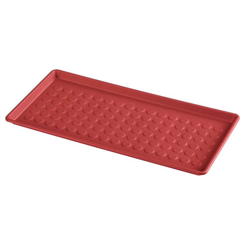 Baitique Indoor/Outdoor Shoe Mat, Red, 71x35 cm - Image 1