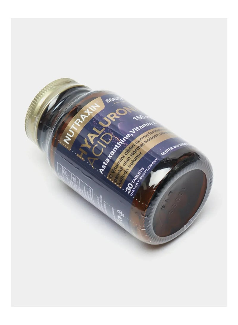 نوتركسين نيوتراكسين حمض الهيالورونيك لترطيب البشرة ومرونتها 150 ملجم 30 قرص - Image 4