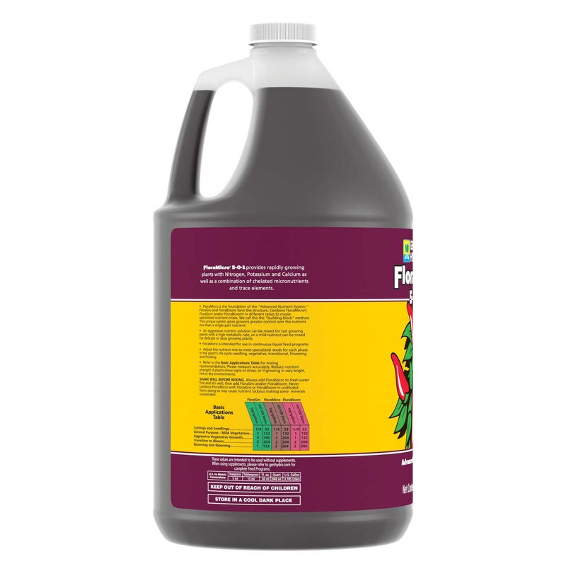 General Hydroponics 718125 Flora Micro, 1 Gallon - Image 3