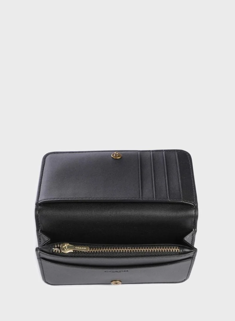 COACH Essential Slim Card Case in Refined Calf Leather