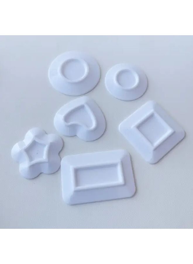 5pcs Mini Coaster Models DIY Accessories Kitchen Dollhouse Ornaments Photo Props - Image 5