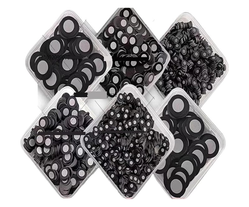 High Reflective Magnetic Marking Dots 3mmx6mm 1000pcs Black For 3D Scanner Target Positioning - Image 1