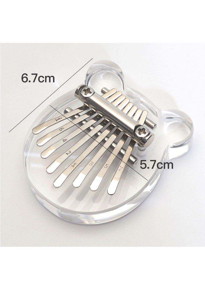 Sharpdo - 8 Tone Kalimba Mini Finger Piano Thumb Piano Small Musical Instrument - Image 1
