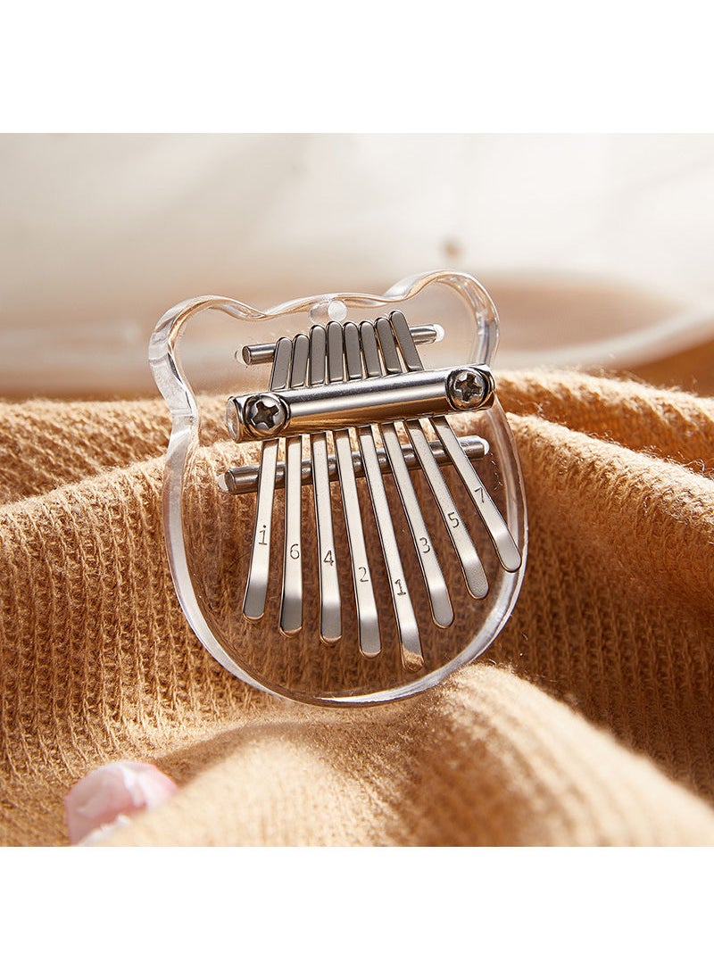 Sharpdo - 8 Tone Kalimba Mini Finger Piano Thumb Piano Small Musical Instrument - Image 1