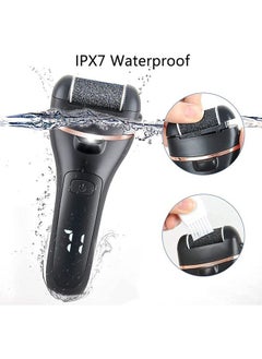 Arabest Electric Callus Remover for Feet, Rechargeable Pedicure Tools Foot Care Feet File, 13 in 1 Callous Remover Kit for Remove Cracked Heels and Dead Skin, with 3 Roller Heads 2 Speed, Battery Display  - Image 2