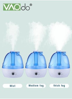 Cool Mist Humidifier 2.5L Adjustable 360 Rotation Nozzle Auto-shut Off Humidifiers Water Tank Quiet Ultrasonic Humidifiers For Bedroom Large Room For Babies Nursery Whole House - pzsku/Z20EF6C745602DB9DA456Z/45/_/1678274043/2119e7aa-4c49-4267-852f-4950d1eb5fe8