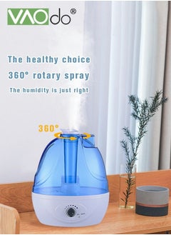 Cool Mist Humidifier 2.5L Adjustable 360 Rotation Nozzle Auto-shut Off Humidifiers Water Tank Quiet Ultrasonic Humidifiers For Bedroom Large Room For Babies Nursery Whole House - pzsku/Z20EF6C745602DB9DA456Z/45/_/1678274046/b98186eb-2858-4de3-85c4-e2af6c701b12