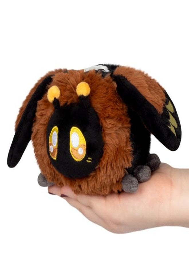 Squishable - Snugglemi Snackers Death's - Head Hawkmoth - Spooky Collection - 6.5 in - Soft Toy Collectible Stuffed Animal - Beans - Image 1