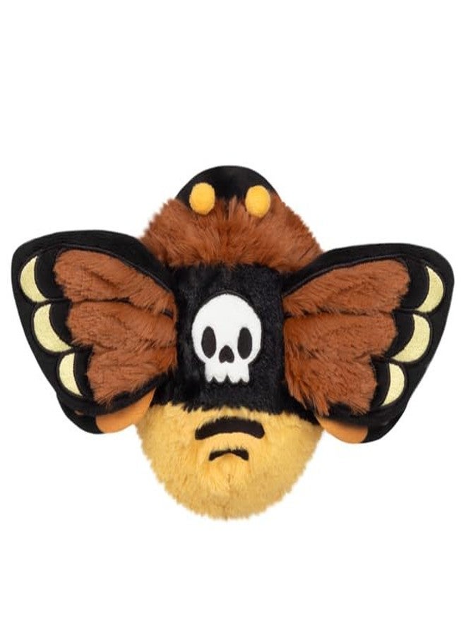 Squishable - Snugglemi Snackers Death's - Head Hawkmoth - Spooky Collection - 6.5 in - Soft Toy Collectible Stuffed Animal - Beans - Image 3