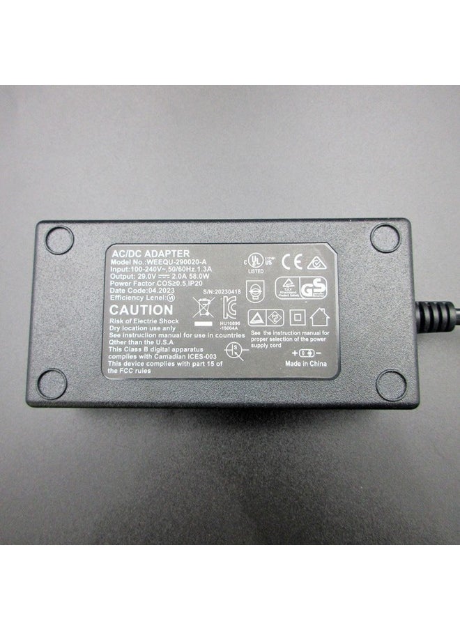 Generic - Applicable To The Family Chivas First Class Electric Massage Sofa 29V1.8A2A Power Cord Adapter Charger-Color:Two-wire 29V2A (Universal 29V1.8A/1.6A/1.5A), Bus Length 2.1 Meters - Image 1