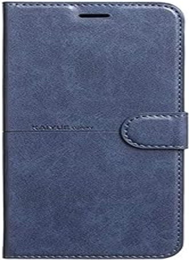 Generic - Flip Leather Case with Magnetic Closure Compatible with Infinix Smart 6 (32G) - Kao Blue - Image 1
