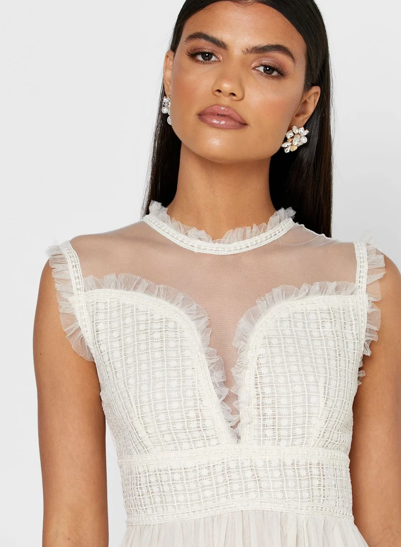 Ella Limited Edition Tiered Mesh Dress
