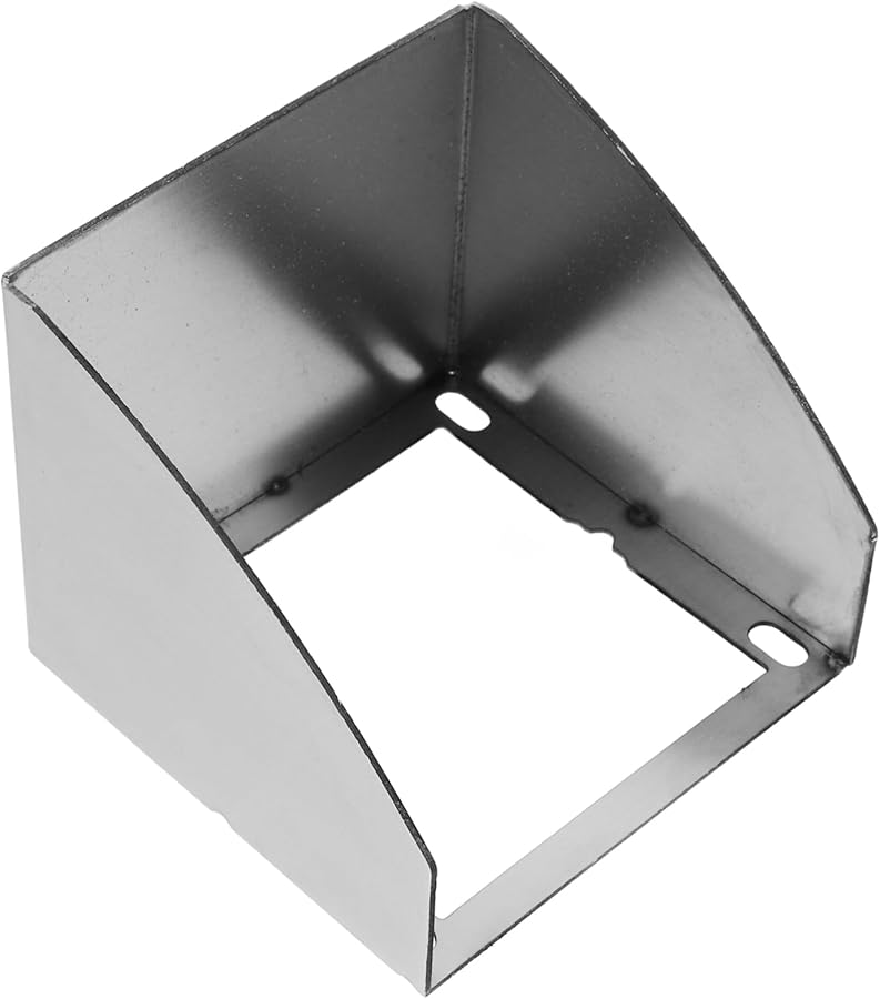 غطاية مقبس من الفولاذ المقاوم للصدأ واقي خارجي مقاوم للعوامل الجوية سهل التركيب للمنزل المطبخ الحمام - Image 1