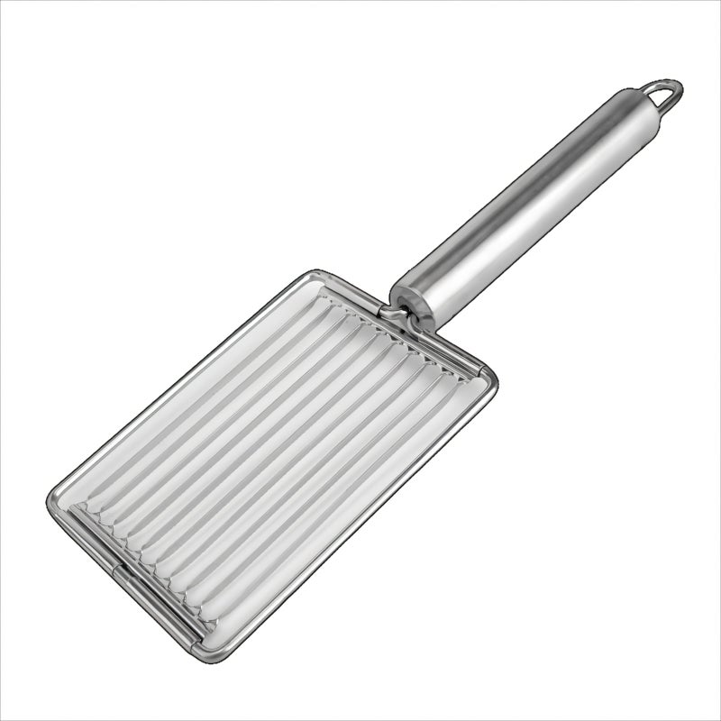 Stainless Steel Tomato Slicer Manual Fruit Vegetable Cutter Egg Slicer for Salads Sandwiches - Image 4