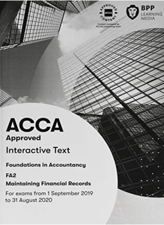 FIA Maintaining Financial Records FA2 