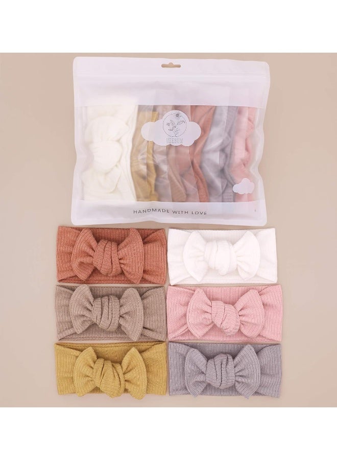 UeeSum UeeSum Baby Girls Headbands with Bows Infant Toddler Headwrap Hair Accessories - Image 3