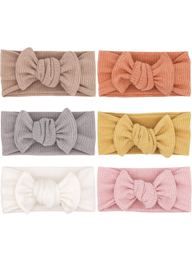 UeeSum UeeSum Baby Girls Headbands with Bows Infant Toddler Headwrap Hair Accessories - Image 1
