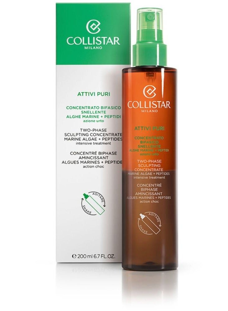 Collistar Two Phase Sculpting Concentrate Marine Algae + Peptides 200ml - Image 2