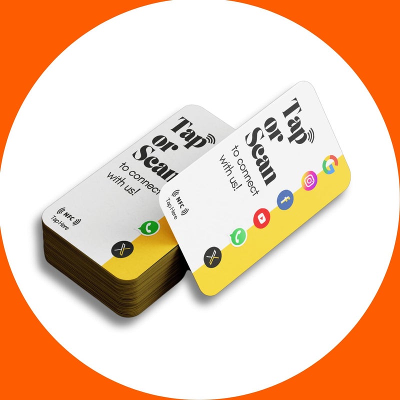 Tinydabba Review card | NFC & QR Enabled | Review | Social Media | Unlimited Links | Boost Business Reviews - Image 3