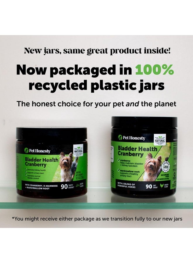 بيتونستي مكمل غذائي من التوت البري لصحة المثانة من Pet Honesty للكلاب - دعم الكلى للكلاب، التوت البري ود-مانوز للمساعدة في دعم صحة المسالك البولية للكلاب، ودعم البول والمثانة للكلاب (دجاج) - Image 3