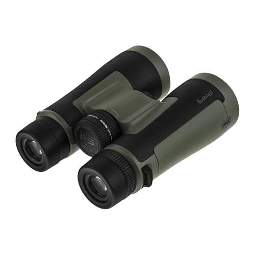 Bushnell R5 12x50 Binoculars Waterproof Dielectric MultiCoated Optics with EXO Barrier Lens Protection for Long Range Viewing and Hunting Includes Vault Lite Bino Chest Harness Neck Strap - Image 3