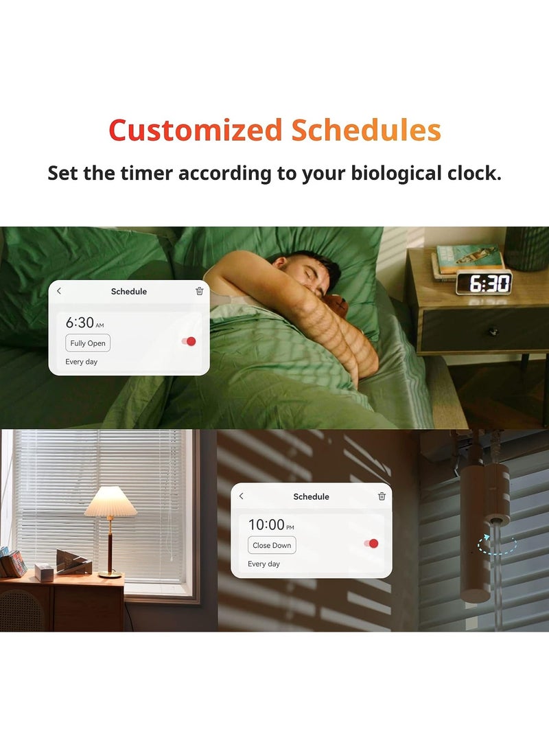 SwitchBot محرك ستائر SwitchBot الذكي مع تحكم عن بُعد بلوتوث وطاقه شمسية - Image 3