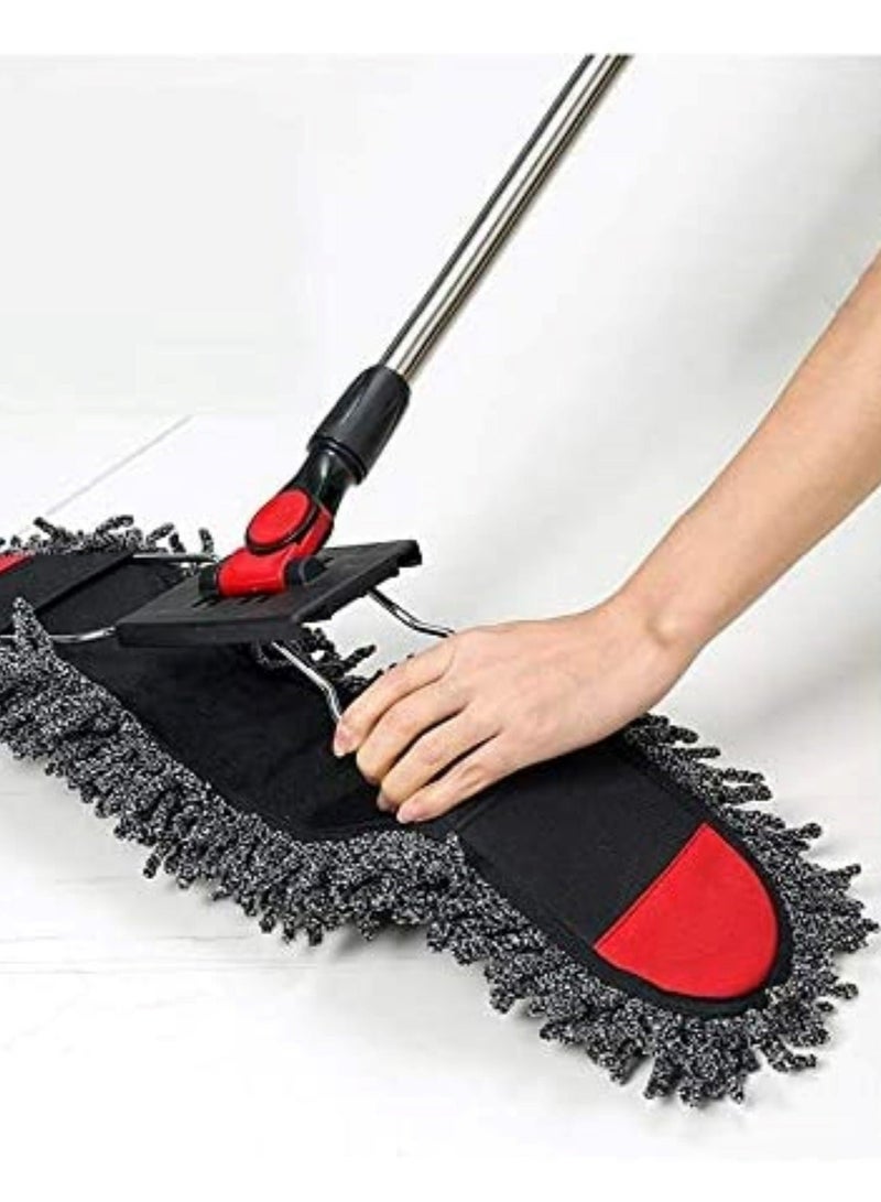 Duster Flat Mop With Cotton Cloth Handle 50 CM - Image 3