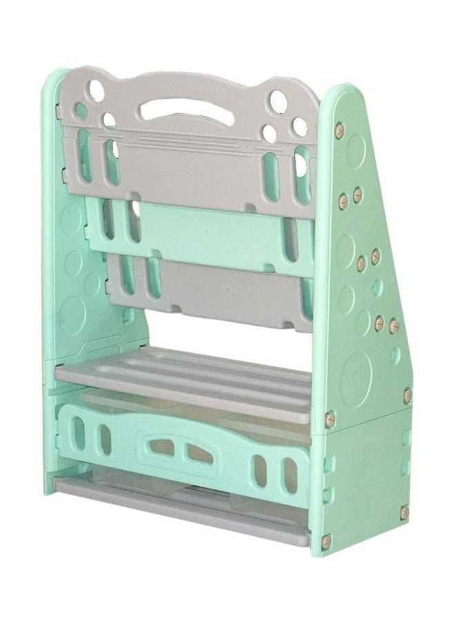 XIANGYU Plastic Kids Furniture Book Shelf Baby Corner Cupboard Rack Drawer Toys Storage Cabinets  - Image 3