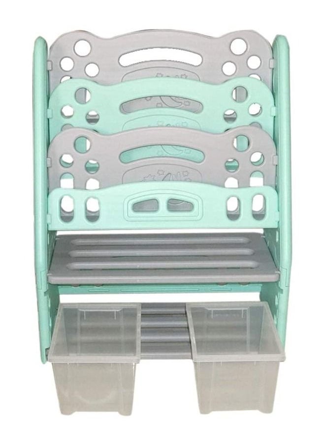 XIANGYU Plastic Kids Furniture Book Shelf Baby Corner Cupboard Rack Drawer Toys Storage Cabinets  - Image 5