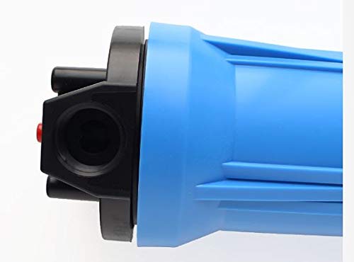 IONIX 20 Inch Slim Housing,Pre Filter Inches Forr Commercial And Domestic Water Purifier, For Usage Upto 300 Liters Per Day (1 Inlet Outlet, Sedimentation Filter, Blue) - Image 4