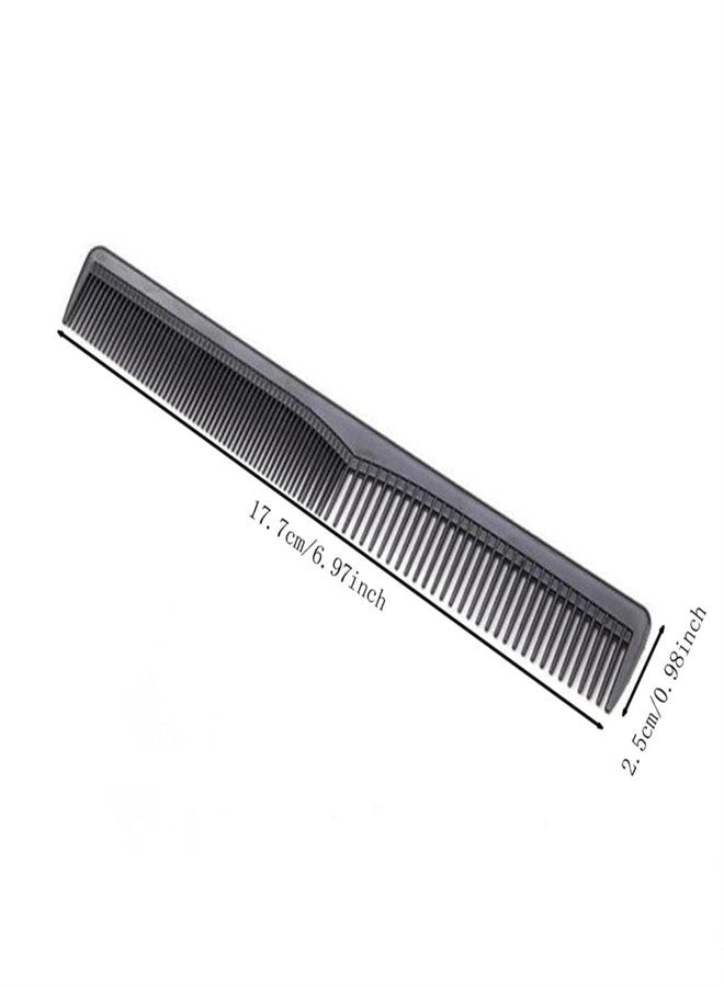 Zhuluck Black Plastic Head Narrow Fine Teeth Hair Comb Beauty Tool, Lightweight and Portable Design,Hair Combs Styling Tools and Appliances - Image 2
