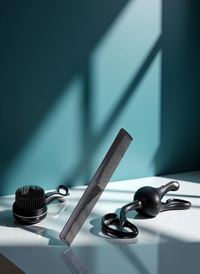 Zhuluck Black Plastic Head Narrow Fine Teeth Hair Comb Beauty Tool, Lightweight and Portable Design,Hair Combs Styling Tools and Appliances - Image 3