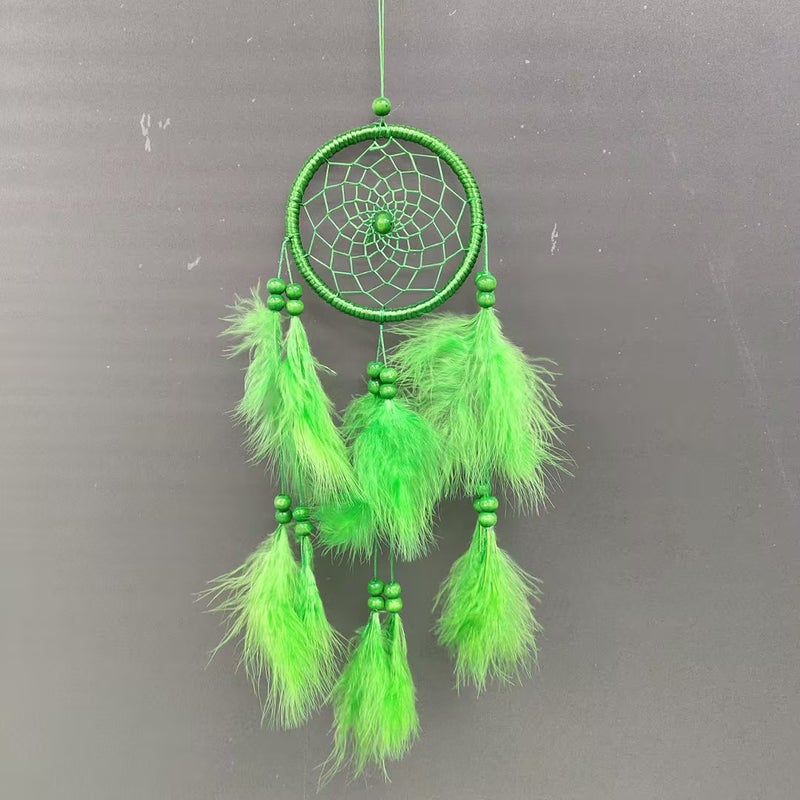 Ms8102 Creative Pure White Dream Catcher Home Decoration Pendant Dream Catcher Car Pendant - Image 1