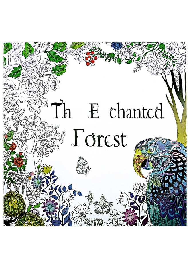24 Pages Stress Relief Hand Drawn Coloring Book Picture Book 25x25cm - Image 1