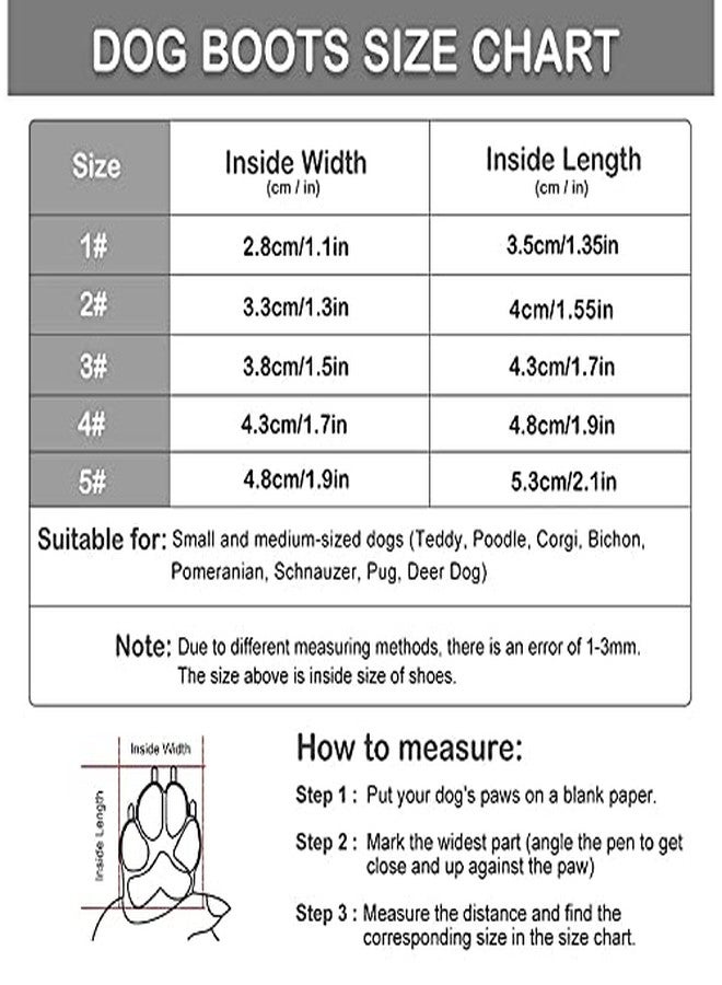 PETANGEL Dog Boots for Hardwood Floors | Pack of 4pcs Breathable Dog Shoes with Anti-Slip Rugged Sole |Dog Hiking Boots with Reflective & Adjustable Strap Zipper Closure for Small/Medium Dogs - Image 3
