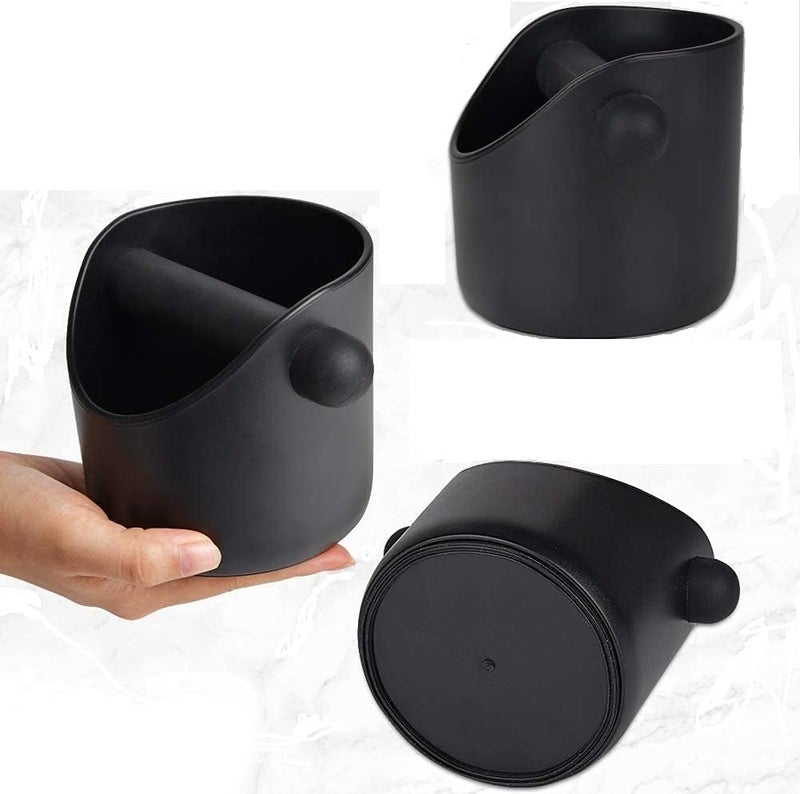HabiWell Espresso Knock Box 4.4 Inch Shock-Absorbent Durable Barista Style Coffee Knock Box With Removable Knock Bar and Non-Slip Base Espresso Dump Bin Coffee grounds container - Image 5