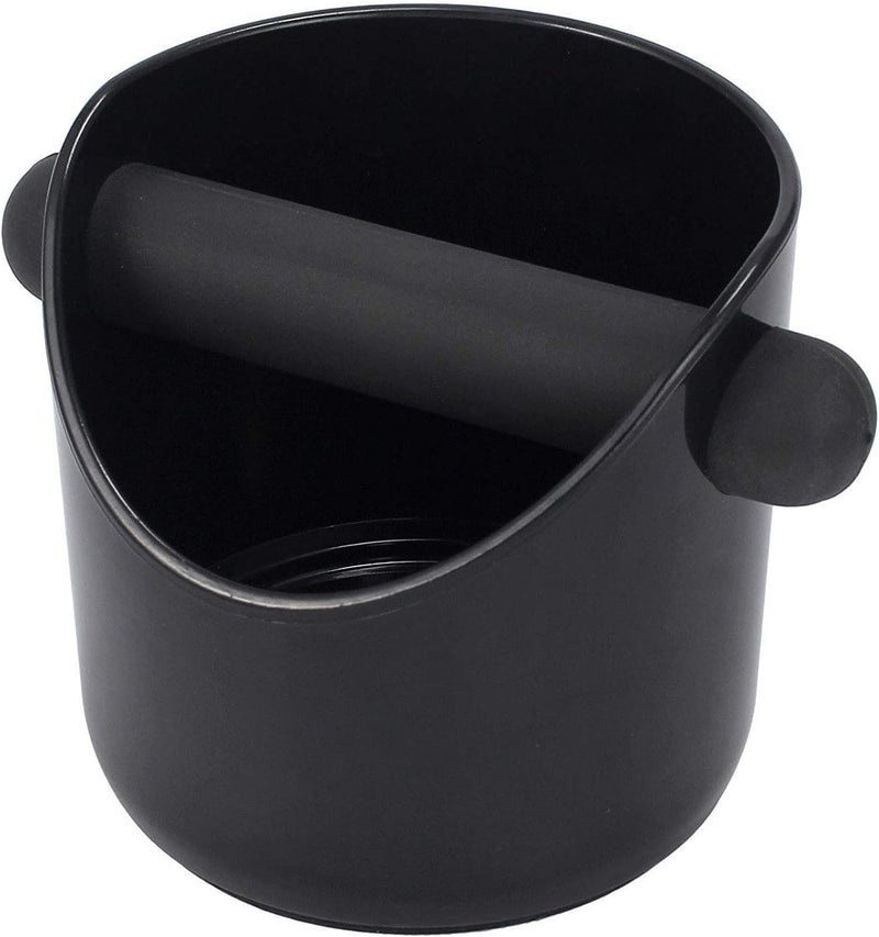 HabiWell Espresso Knock Box 4.4 Inch Shock-Absorbent Durable Barista Style Coffee Knock Box With Removable Knock Bar and Non-Slip Base Espresso Dump Bin Coffee grounds container - Image 1
