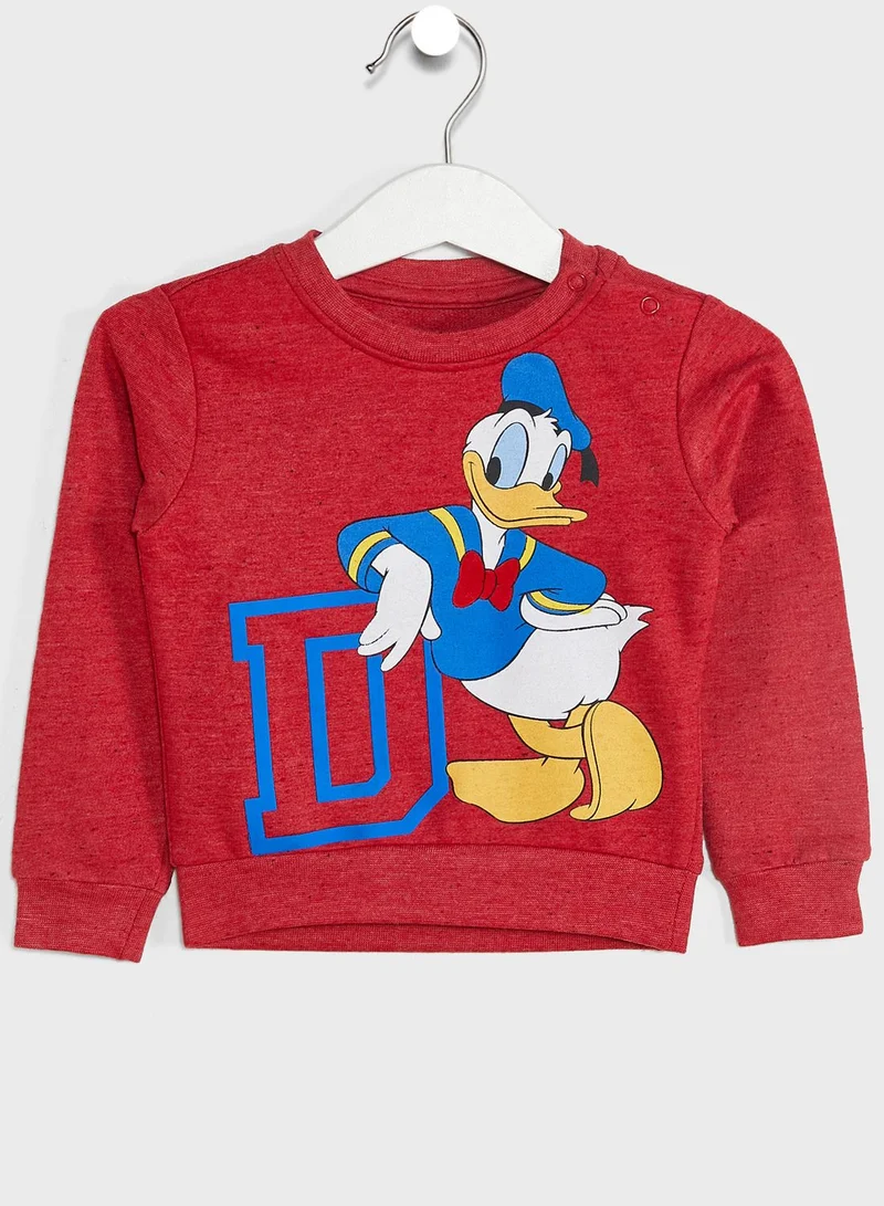 Disney Infant Donald Duck Sweatshirt