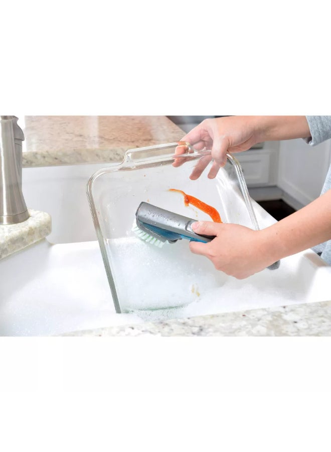 سكوتش برايت أدفانسد صاب كنترول فرشاة تنظيف الصحون متعددة الألوان 11.25 × 4 × 2 انش 8997850 - Image 5