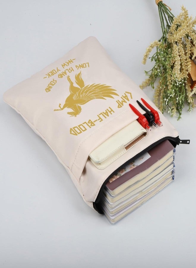 BLUPARK C-mp Half Blood Book Sleeve Percy Merchandise Heroes of Olympus Book Protector for Book Lover Gift Half Bl-od Merch (BS, Camp HB BS) - Image 5