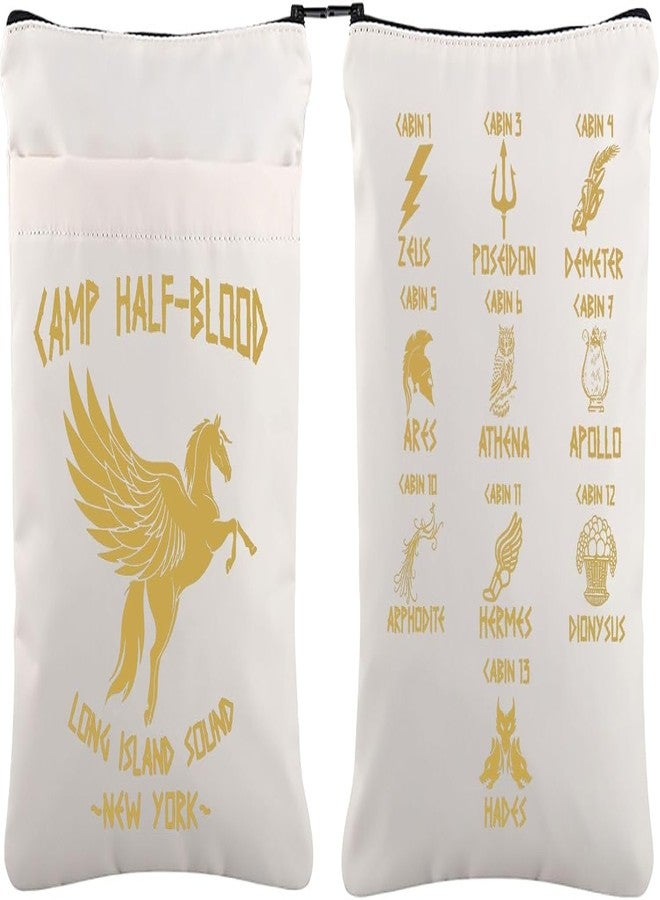 BLUPARK C-mp Half Blood Book Sleeve Percy Merchandise Heroes of Olympus Book Protector for Book Lover Gift Half Bl-od Merch (BS, Camp HB BS) - Image 1