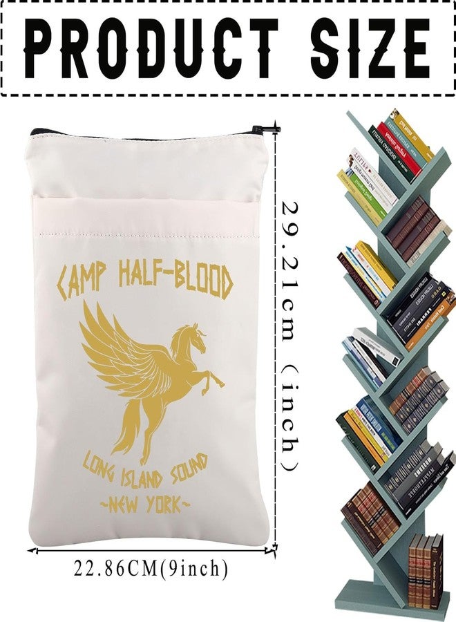BLUPARK C-mp Half Blood Book Sleeve Percy Merchandise Heroes of Olympus Book Protector for Book Lover Gift Half Bl-od Merch (BS, Camp HB BS) - Image 2