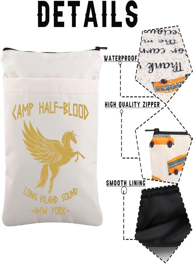 BLUPARK C-mp Half Blood Book Sleeve Percy Merchandise Heroes of Olympus Book Protector for Book Lover Gift Half Bl-od Merch (BS, Camp HB BS) - Image 4