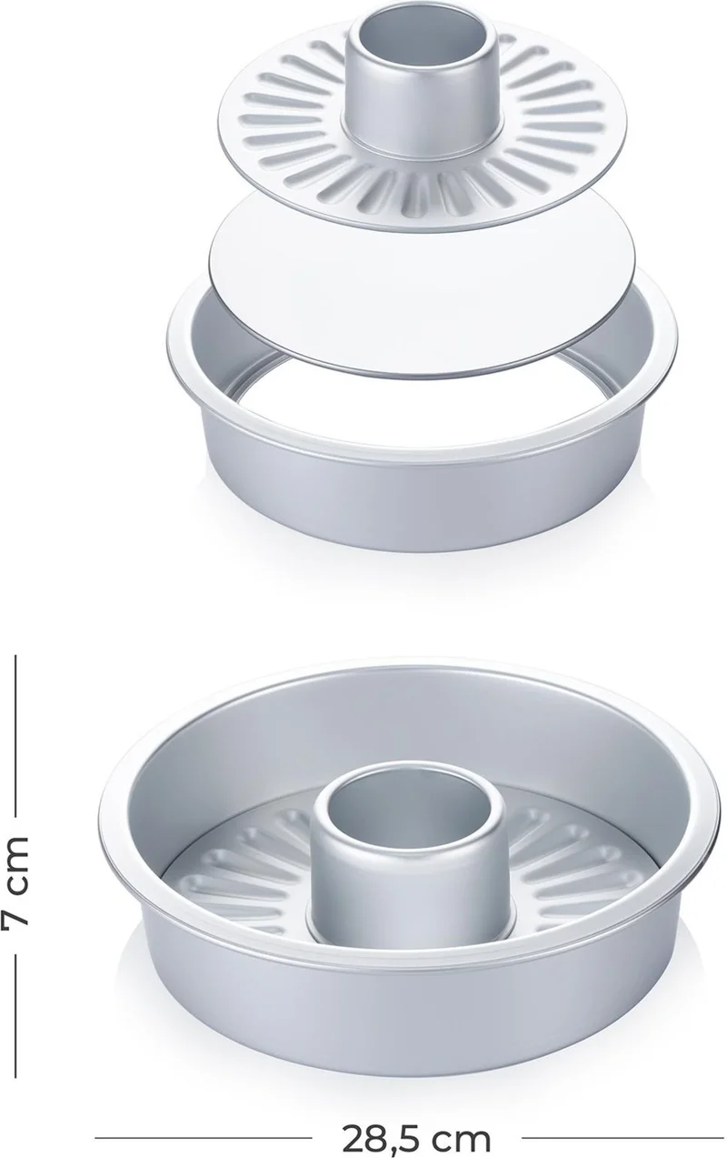Acar Mate Round Cake Mold - 28.5 cm