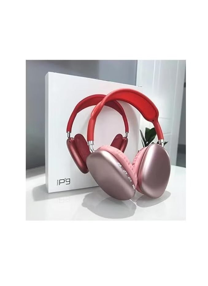 JAJEEK - Premium P9 Over-Ear Wireless Bluetooth Headphones – Active Noise Cancelling, Hi-Fi Stereo Sound, Sport Headset with Microphone, Comfortable Fit for Music, Calls, and Workouts, Compatible with All Phones and Bluetooth Devices - Image 1