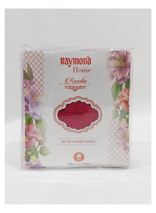 Raymond منشفة يد ريموند هوم، قطعتان، فائقة النعومة، 450 جرام لكل متر مربع، قطن خالص، 40×60 سم  - Image 5